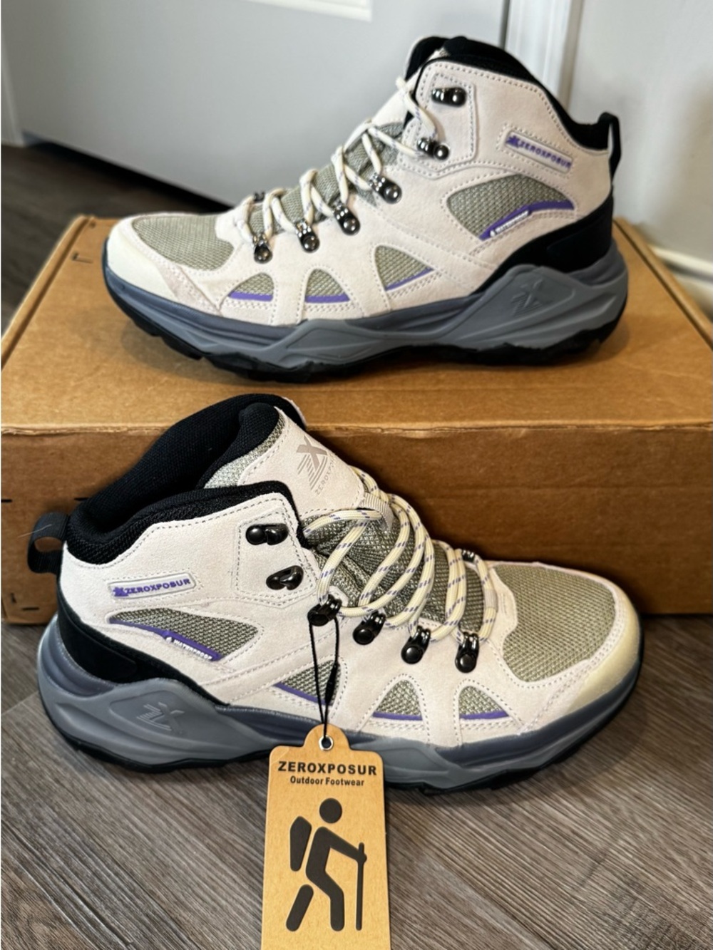 ZeroXposur Everest Mid Waterproof Hiking Boots